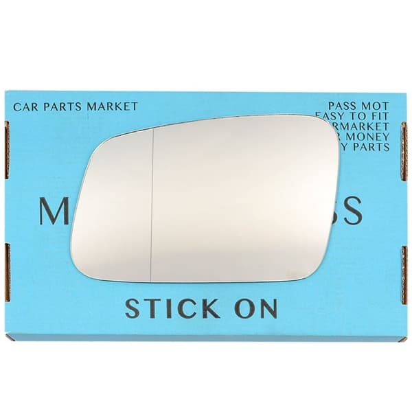 Left Passenger Side Wide Angle Wing Mirror Glass For Rover 400 1990-1995