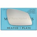 Miniatyrbillede 1 af 2: Right Driver Side Flat Mirror Glass For BMW 5 Series 2010-16 Heated + Plate GT