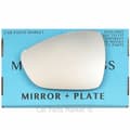 Miniatyrbillede 1 af 2: Left Passenger Side Wing Door Mirror Glass For Peugeot 508 2011-18 +Plate
