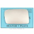 Miniatyrbillede 1 af 2: Left Side Flat Wing Door Mirror Glass For Jeep Commander 2006-10 Heated + Plate