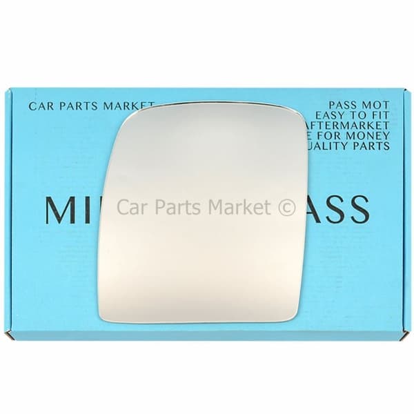 Left Passenger Side Wing Door Mirror Glass For Fiat Scudo mk2 2007-2016