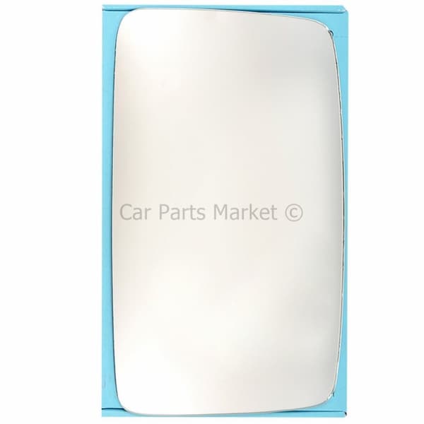 Right Side Flat Wing Door Mirror Glass For Citroen Relay Jumper 1994-1999 +Plate