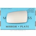 Miniatyrbilde 1 av 2: Left Passenger Side Flat Wing Door Mirror Glass For Citroen Zx 1991-1998 +Plate