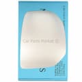 Miniatyrbilde 1 av 2: Right Side Flat Wing Door Mirror Glass For Peugeot Partner 2008-12 Heated +Plate