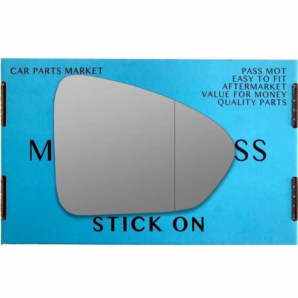 For Fiat Tipo 2015-2023 Right Driver Side Wide Angle Wing Mirror Glass
