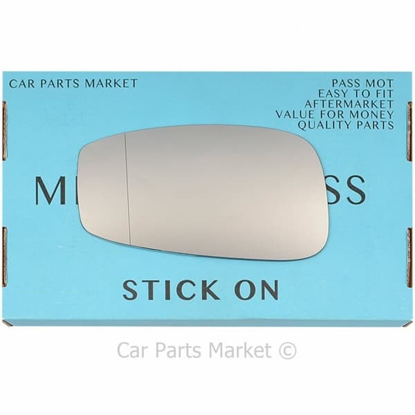 For Fiat Idea 2003-07 Left Passenger Side Aspheric Wing Mirror Glass