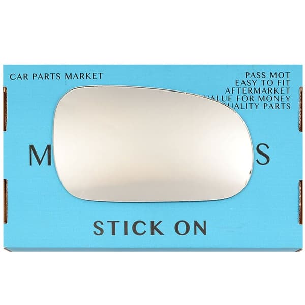 Right Driver Side Flat Wing Door Mirror Glass For Honda Civic 1996-2000