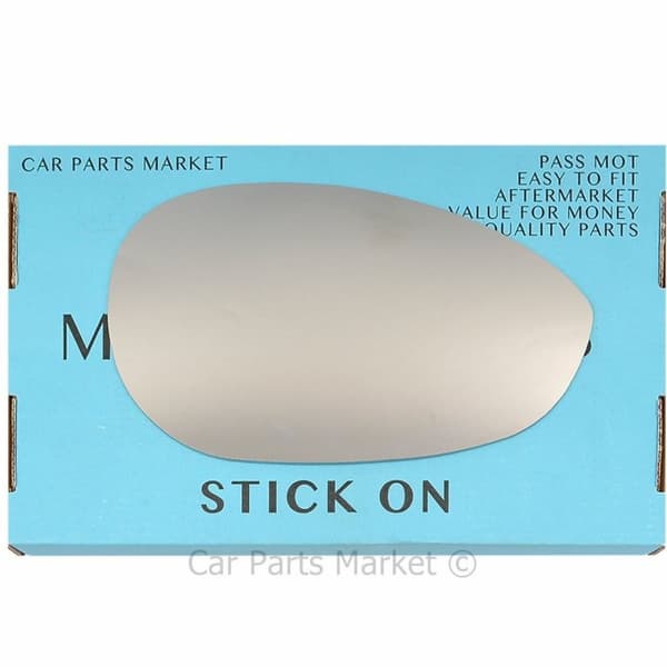 Right Driver Side Flat Wing Door Mirror Glass For Fiat Grande Punto 2005-2018