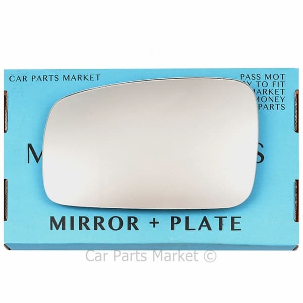 Left Passenger Side Wing Door Mirror Glass For Kia Sorento 02-09 + Plate
