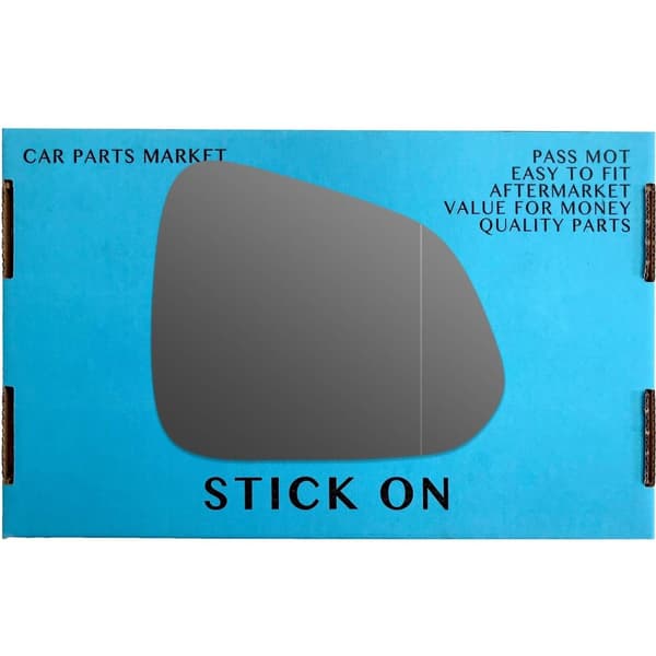 Right Driver Side Wide Angle Wing Mirror Glass For MG ZS ZS EV 2017-2023