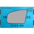 Miniatyrbilde 1 av 2: Left Passenger Side Wing Mirror Glass For Hyundai Pony 1990-1994