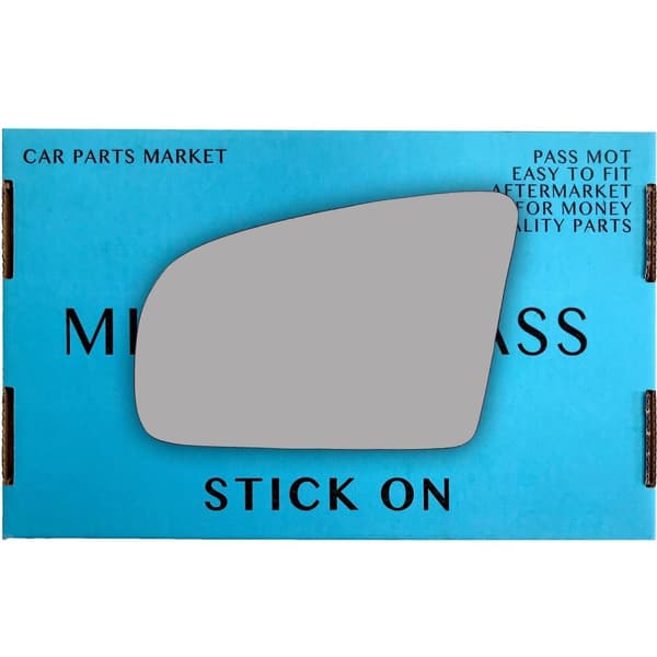 Left Passenger Side Wing Mirror Glass For Hyundai Pony 1990-1994