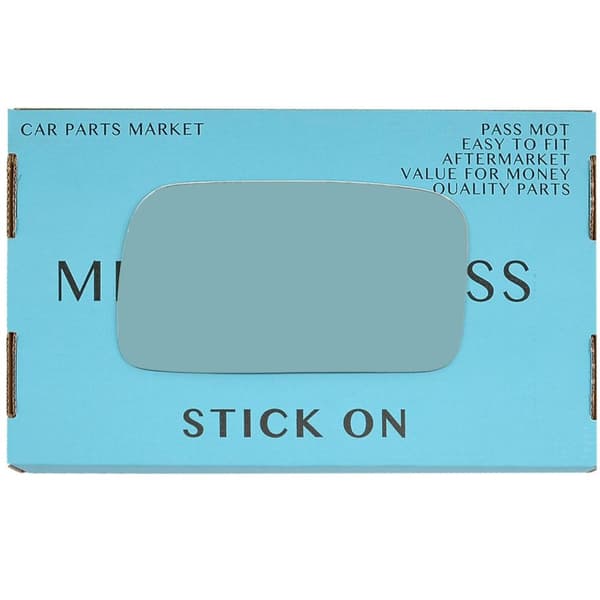convex Blue Right Side Wing Mirror Glass For VW Golf 1987-1992