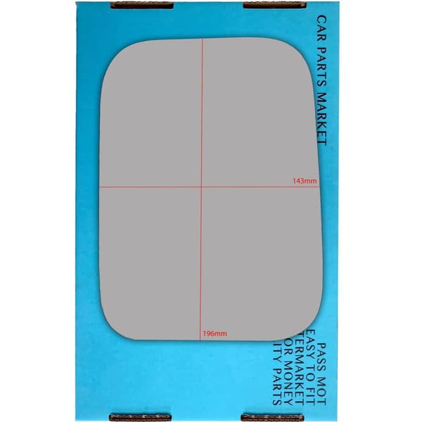 Convex Wing Mirror Glass For Ford Transit 1986-1994 Left OR Right Side