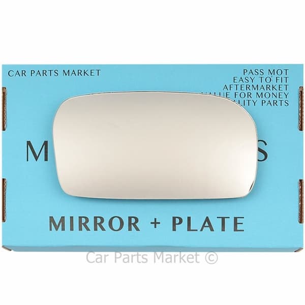 Right Driver Side Wing Door Mirror Glass For Honda Stream 2001-2005 + Plate