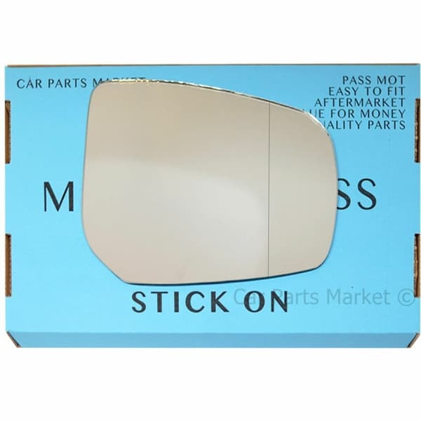 For Mitsubishi Mirage 2013-2022 Right Driver Side Aspheric Wing Mirror Glass