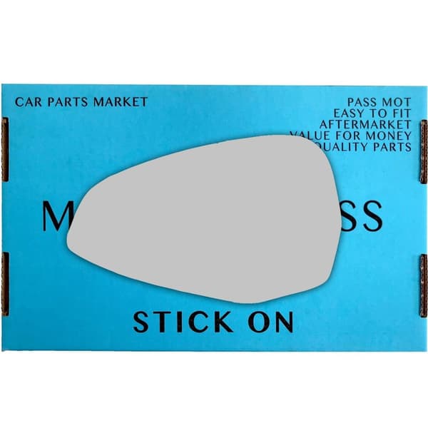 Left Passenger Side Wing Mirror Glass For Audi A4 2015-2023