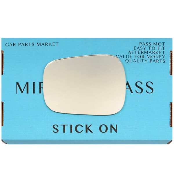 Right Driver Side Wing Mirror Glass For Audi 50 1974-1978