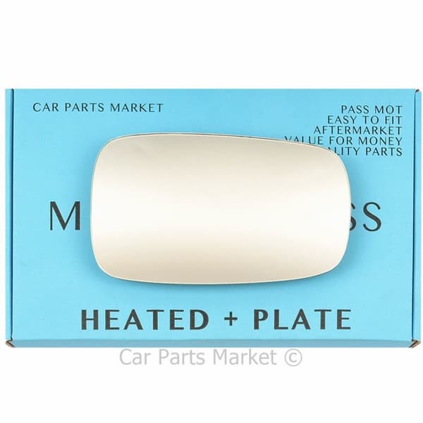 Right Wing Mirror Door Glass For Renault Vel Satis 2002-09 Heated +Plate