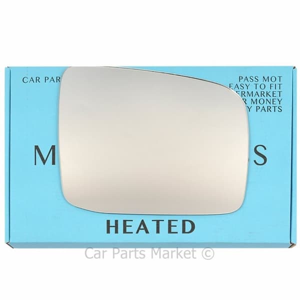 Right Driver Side Flat Wing Mirror Glass For Nissan X-Trail 2008-2013 Heated