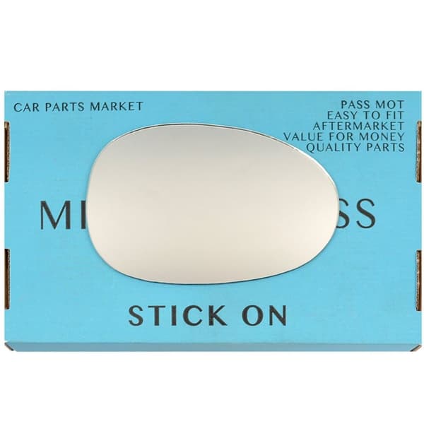 Right Driver Side Flat Wing Mirror Glass For Mazda MX-5 2005-2009