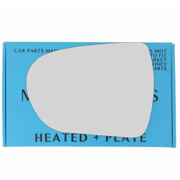 For Hyundai i40 2012-20 Left Passenger Side Electric Mirror Glass with Plate