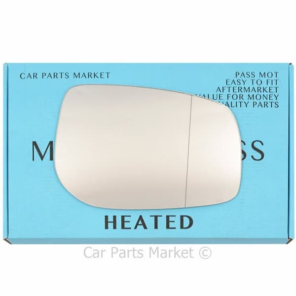 For TOYOTA AVENSIS 2006-2008 Right Side Heated WIDE Angle Mirror Glass Driver