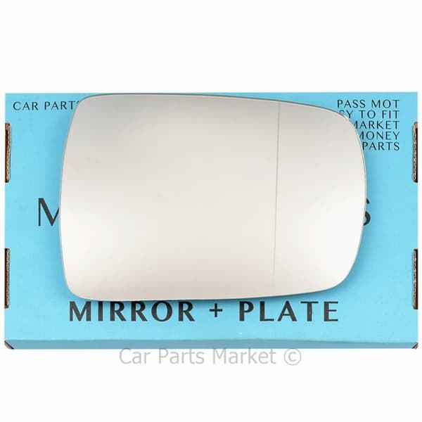 Right Driver Side Wide Angle Wing Mirror Glass For Kia Sedona 2006-2014 +Plate