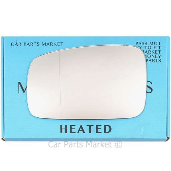 Left Passenger Side Wide Angle Wing Mirror Glass For Kia Sorento 2002-09 Heated