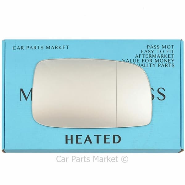 Right Driver Side Wide Angle Wing Mirror Glass For Subaru Justy 07-10 Heated