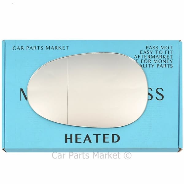 Left Passenger Side Wide Angle Wing Mirror Glass For Suzuki X-90 1995-97 Heated