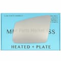 Miniatyrbillede 1 af 2: For Mercedes C-Class Coupe 2011-2015 Left Side Electric Wing Mirror Glass +Plate
