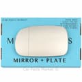 Miniatyrbillede 1 af 2: Left Side Wide Angle Wing Door Mirror Glass For Suzuki Swift 1996-2004 + Plate