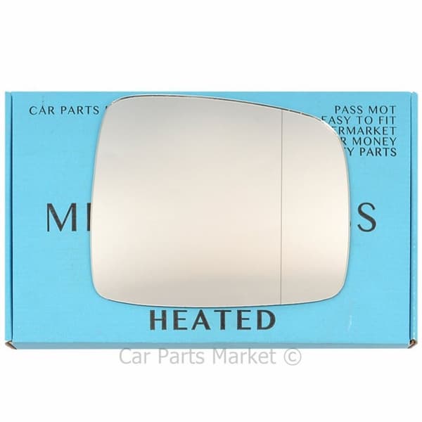 Right Side Wide Angle Wing Mirror Glass For Jeep Cherokee Liberty 2001-07 Heated