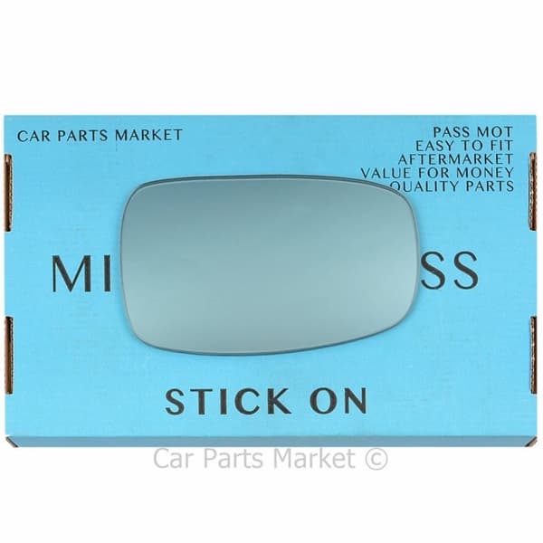 Left Passenger Side Flat blue Wing Mirror Glass For Peugeot 306 1993-2002