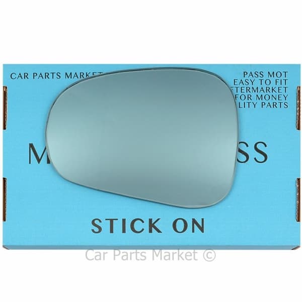 Left Side blue Flat Wing Door Mirror Glass For Alfa Romeo 159 2005-2011