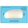 Miniatyrbillede 1 af 2: For Hyundai Coupe 96-00 Left Passenger Side Aspheric Electric Wing Mirror Glass