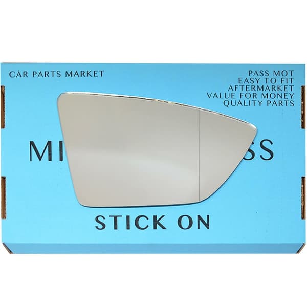 Right Driver Side Wide Angle Wing Mirror Glass For Seat Arona 20172023