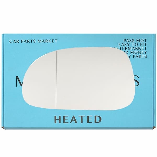 Left Side Wide Angle Wing Mirror Glass For Ssanyong Rodius 2004-2010 Heated