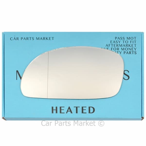 For Hyundai Lantra 95-00 Left Passenger Aspheric Electric Wing Mirror Glass