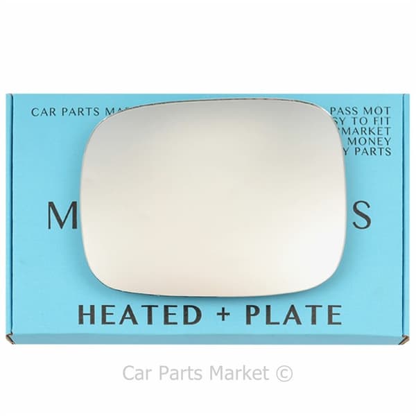 Left Passenger Side Wing Mirror Glass For Volvo XC70 07-16 Heated +Plate