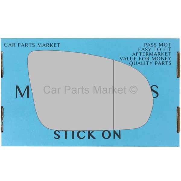 Right Driver Side Wide Angle Wing Mirror Glass Mercedes A-Class w177 2018-2022