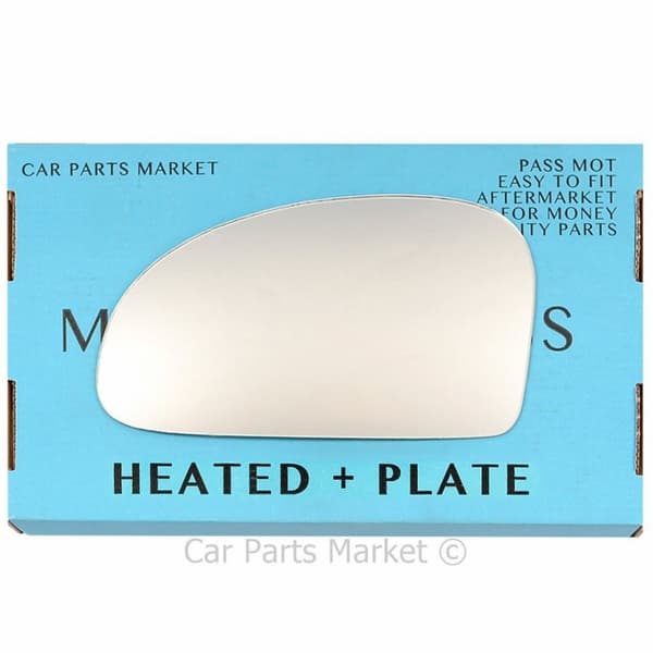 Left Side Wing Door Mirror Glass For Kia Cerato 2003-2007 Heated + Plate