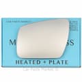 Miniatyrbillede 1 af 2: Left Side Wing Door Mirror Glass For Kia Soul 2009-2014 Heated + Plate
