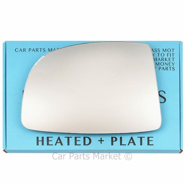 Left Side Wing Door Mirror Glass For Kia Carens 2006-2012 Heated + Plate