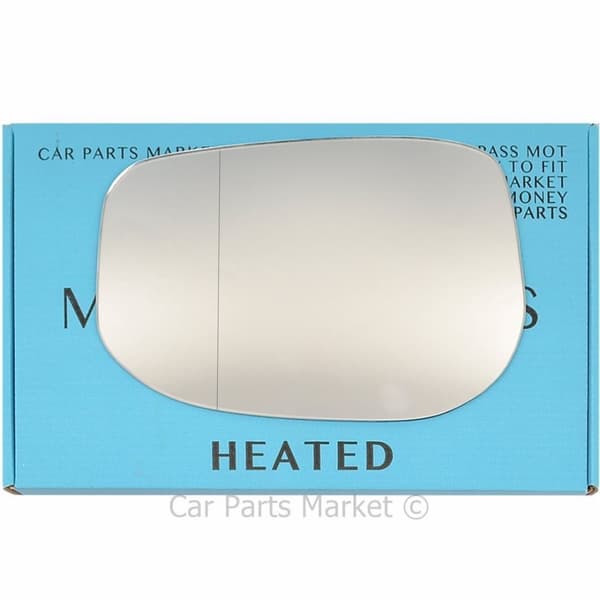 Left Side Wide Angle Wing Door Mirror Glass For Honda Insight 2009-2014 Heated