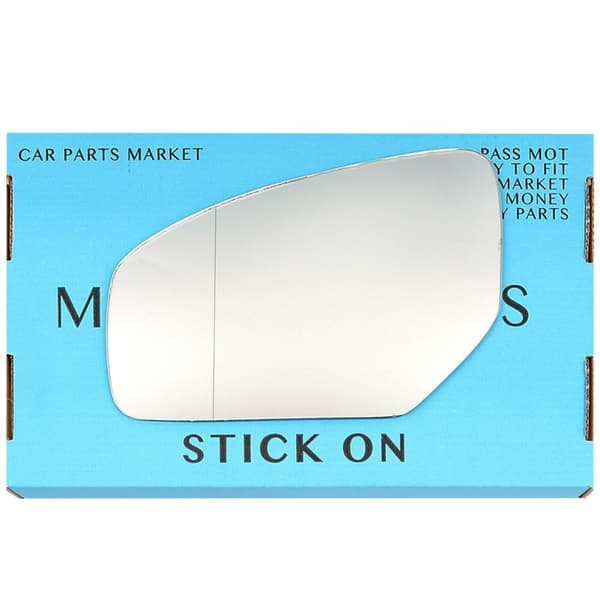 Left Passenger Side Wide Angle Wing Mirror Glass For Honda Civic IX 2012-2017
