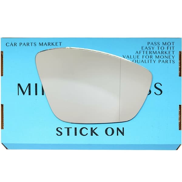 Right Driver Side Wide Angle Wing Mirror Glass For DS DS3 Crossback 2019-2022