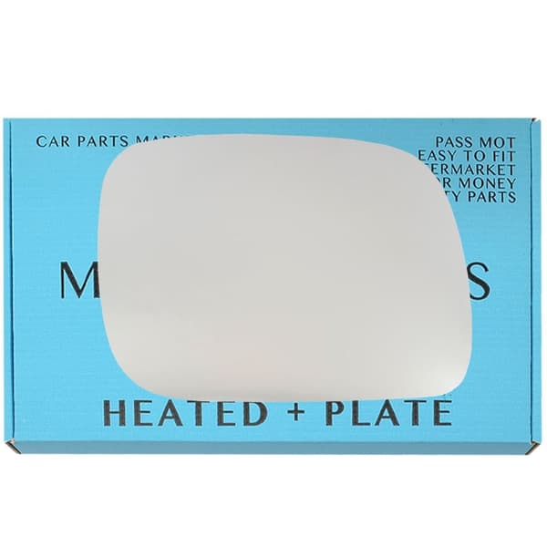 Right Driver Side Wing Mirror Glass For VW Touareg 2002-2006 Heated +Plate
