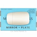 Miniatyrbilde 1 av 2: Left Side Wide Angle Wing Door Mirror Glass For Renault Laguna 01-07 +Plate